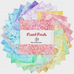 Artisan Batiks: Pastel Petals Fat Quarter Bundle by Robert Kaufman Fabrics